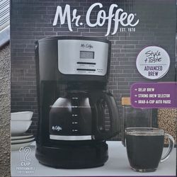 New Mr. Coffee 12cup Coffee Maker