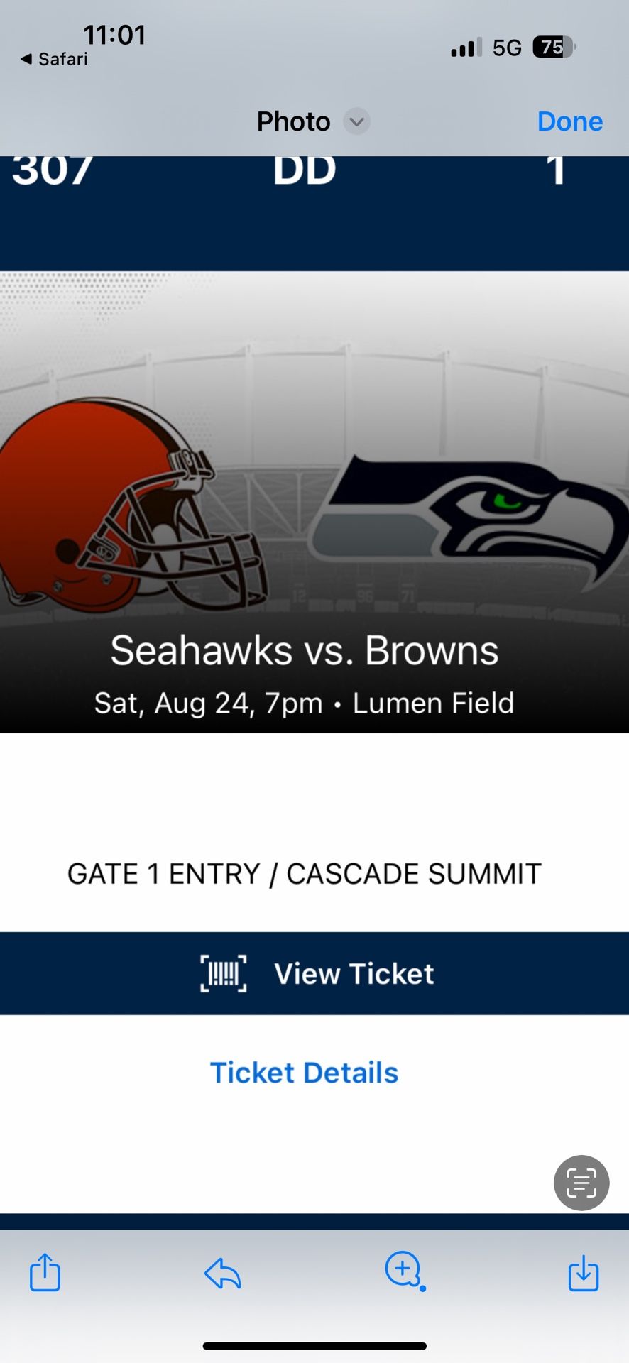 Seahawks Tickets