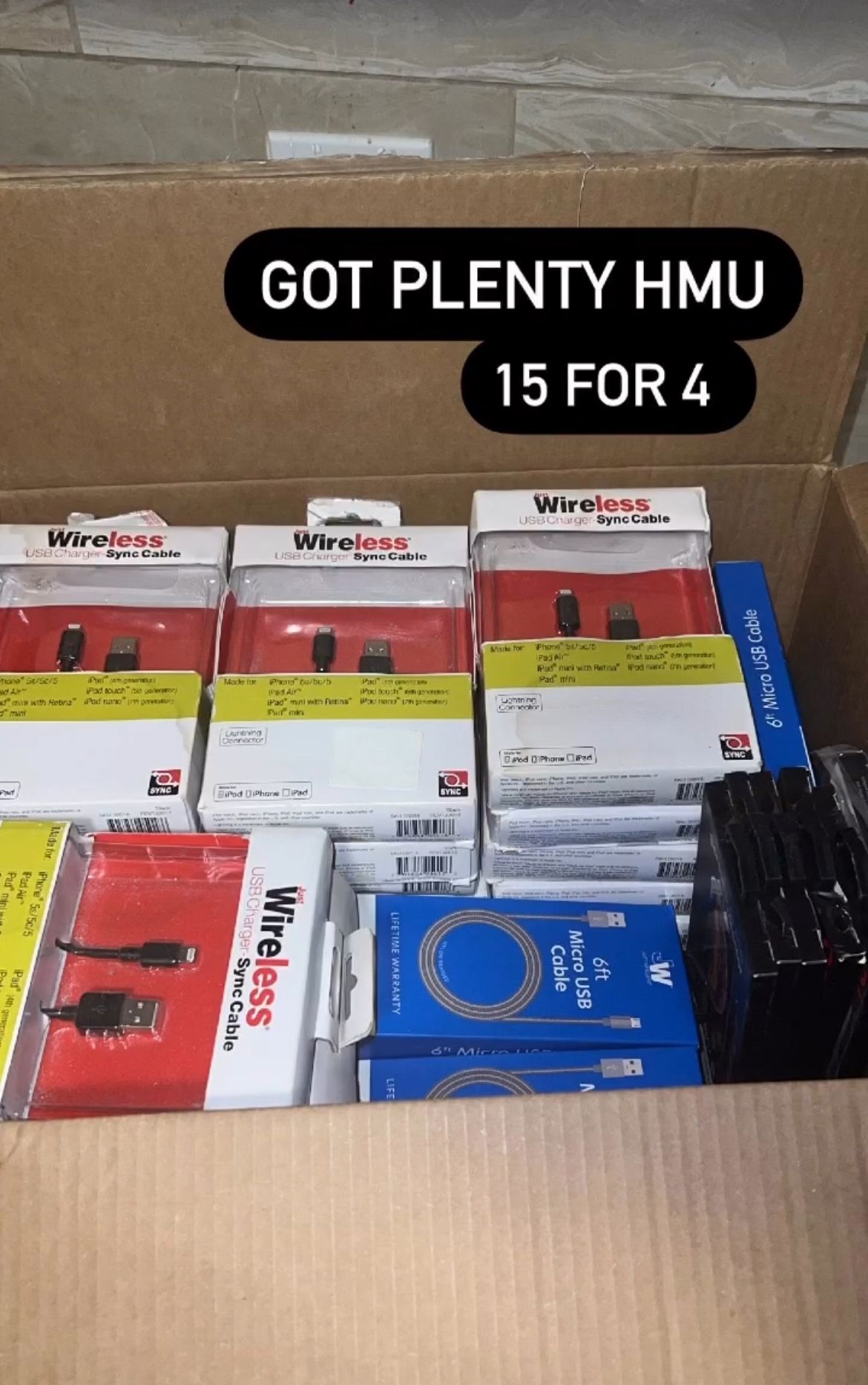 Cables iPhone And Samsung