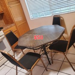 Dining Table And Chairs 