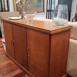 Wood Dinning Room Cabinet -  $150 - Doral 