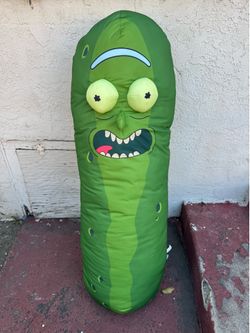 Pickle Rick Plush From Rick and Morty - Huge Stuffed Toy 42" - RARE version