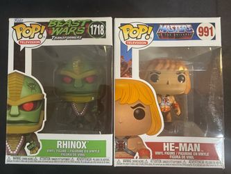 Funko Pop! Lot Rhinox #1718 + He-Man #991