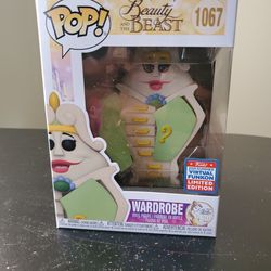 Beauty And The Beast Wardrobe #1067 Exclusive Funko Pop