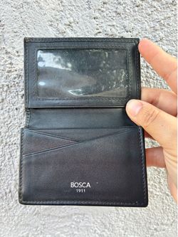 BOSCA Black Wallet