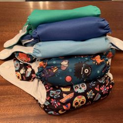 5 Cloth Diapers 