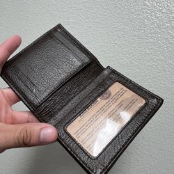 Bison Leather Wallet