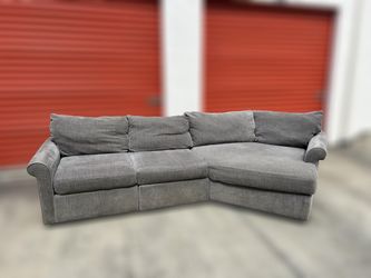 Gray Fabric L-Shaped Sectional Sofa 🚛 FREE DELIVERY!!! 🚛