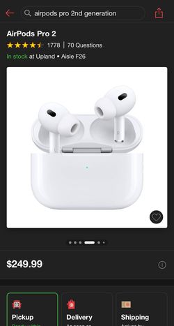 New Air Pods Pro 