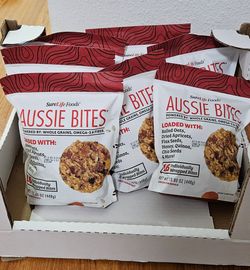 Aussie Bites Lot of 7 bags, 16 per bag