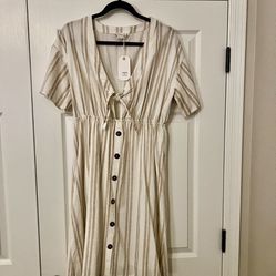NWT striped Boutique Dress 