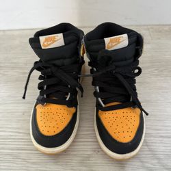 Jordan OG Taxi Orange And black High Top