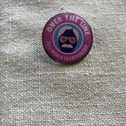 Over The  Line 70th Anniversary Lapel Hat Pin