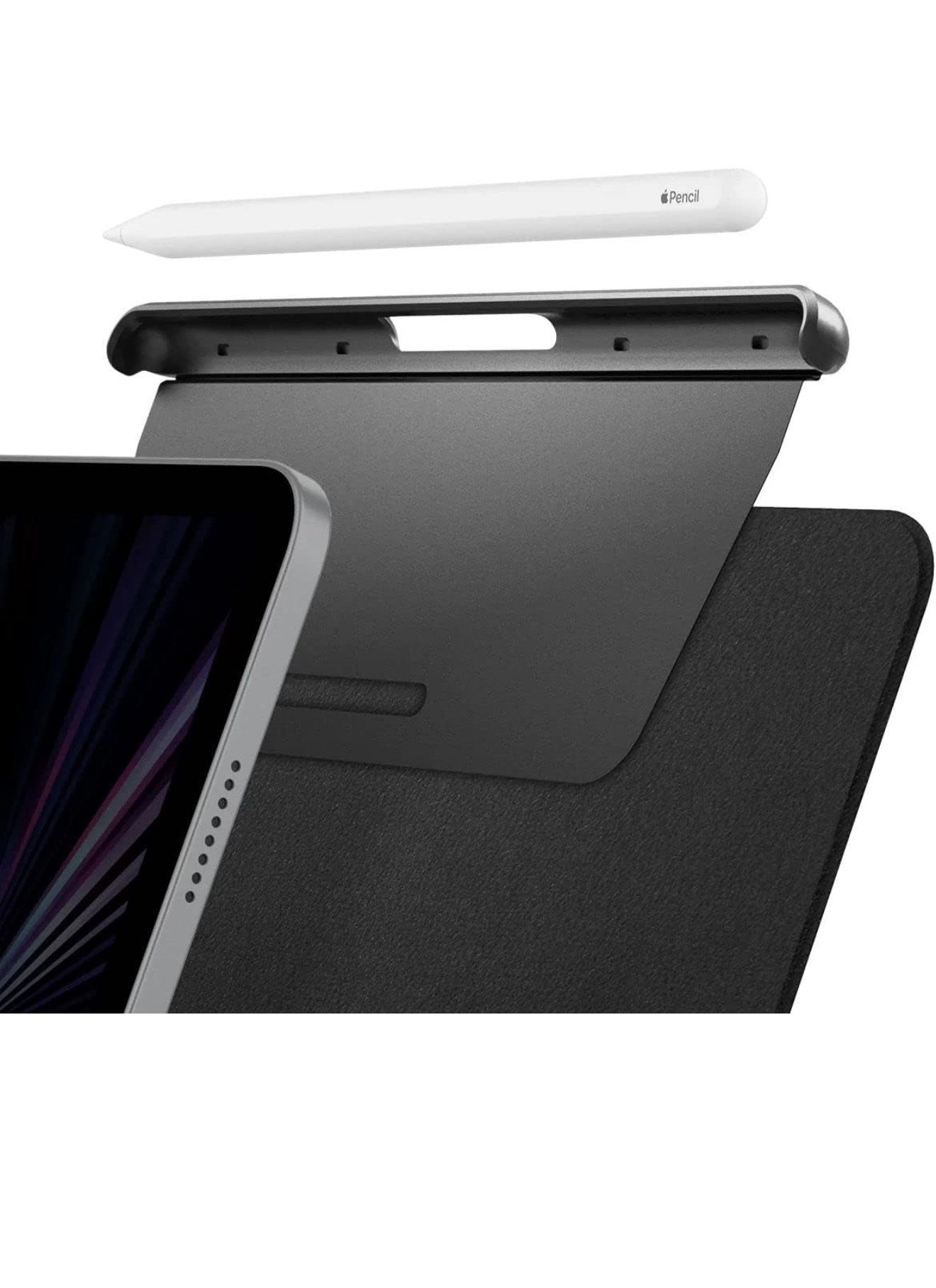 Spigen for Apple Pencil Pro Holder, Apple Pencil 2nd Generation Pencil Holder, Compatible with Magic Keyboard, Smart Keyboard Folio, Smart Folio, Magn