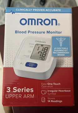 Omron Upper Arm Blood Pressure Monitor, 3 Series