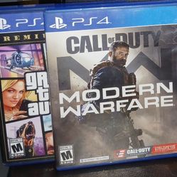 GTA V AND CALL OF DUTY MW 2019