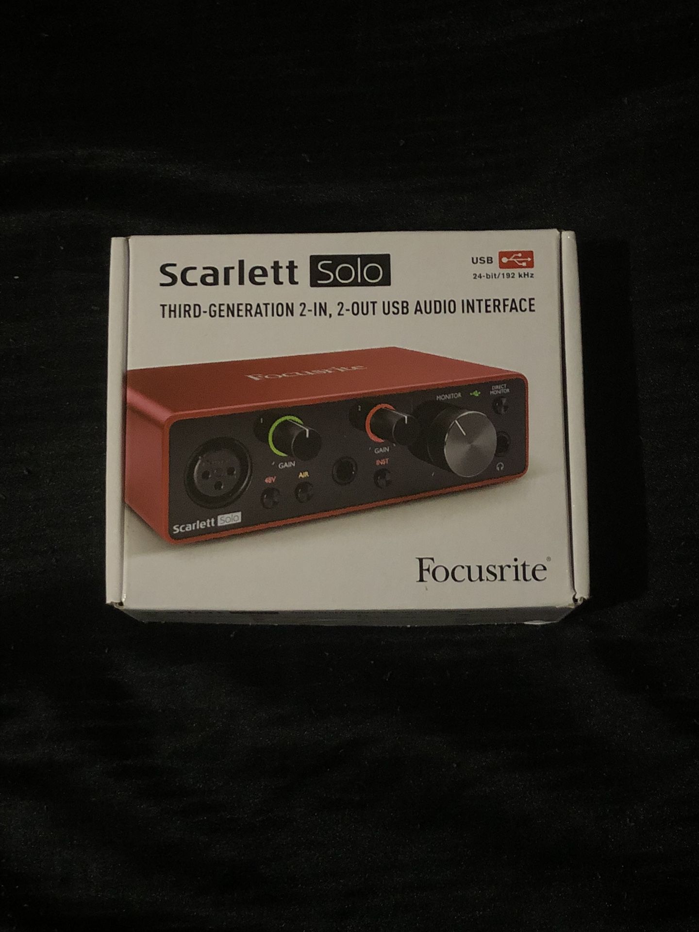 Focusrite Scarlett Solo 3rd Gen USB Audio Interface