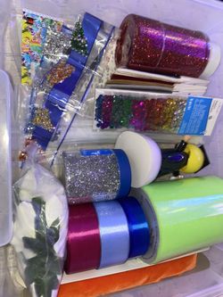 Plenty of craft supplies more pictures coming