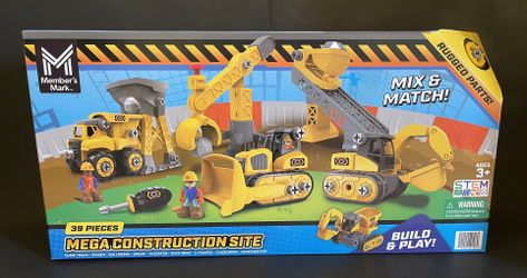 Mega Construction Site, 39 pieces