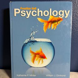 Prentice Hall Psychology Textbook by Minter & Elmhorst College Intro Psych Book