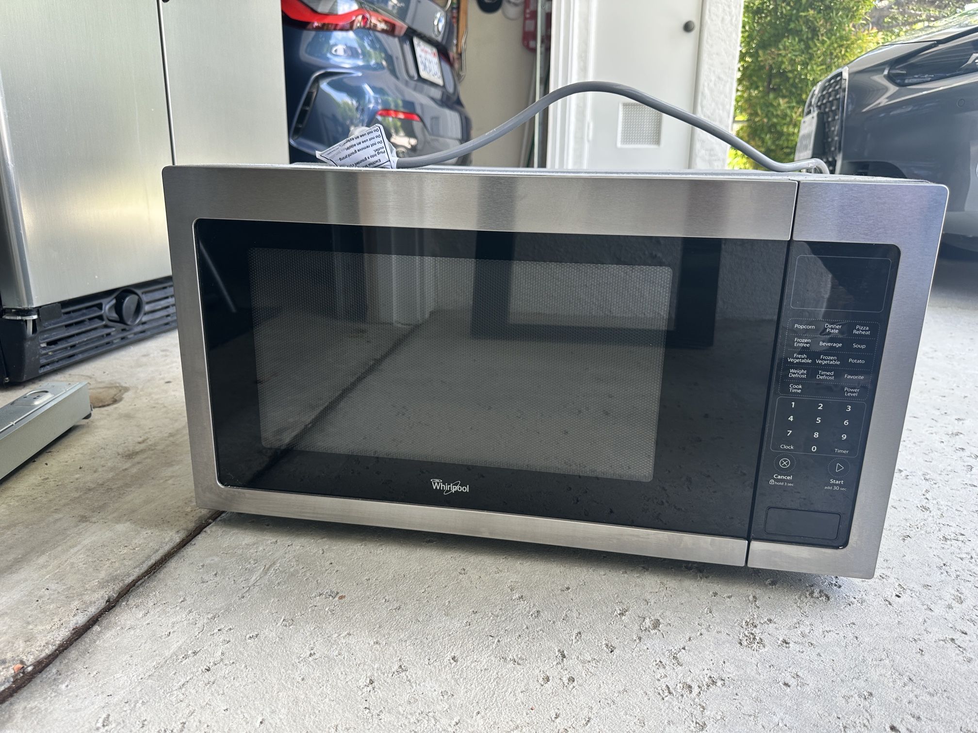 Whirlpool Built-in Microwave Stainless Steel
