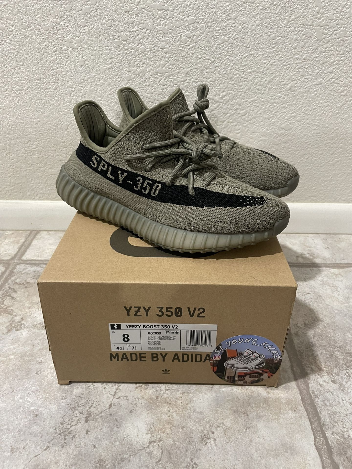 Yeezy 350 Boost ‘Granite’ Size 8