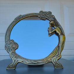 Brass Mirror