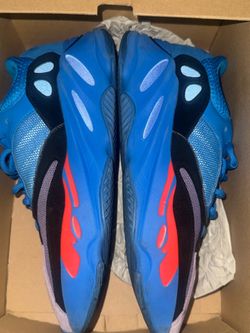 yeezys 700 hi-rez res blue size 10.5 with replacement box (offer)