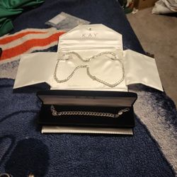 K Jewelers Chain And Bracelet 925