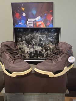 Size 12 - Jordan 4 Retro x A Ma Maniere Mid Violet Ore