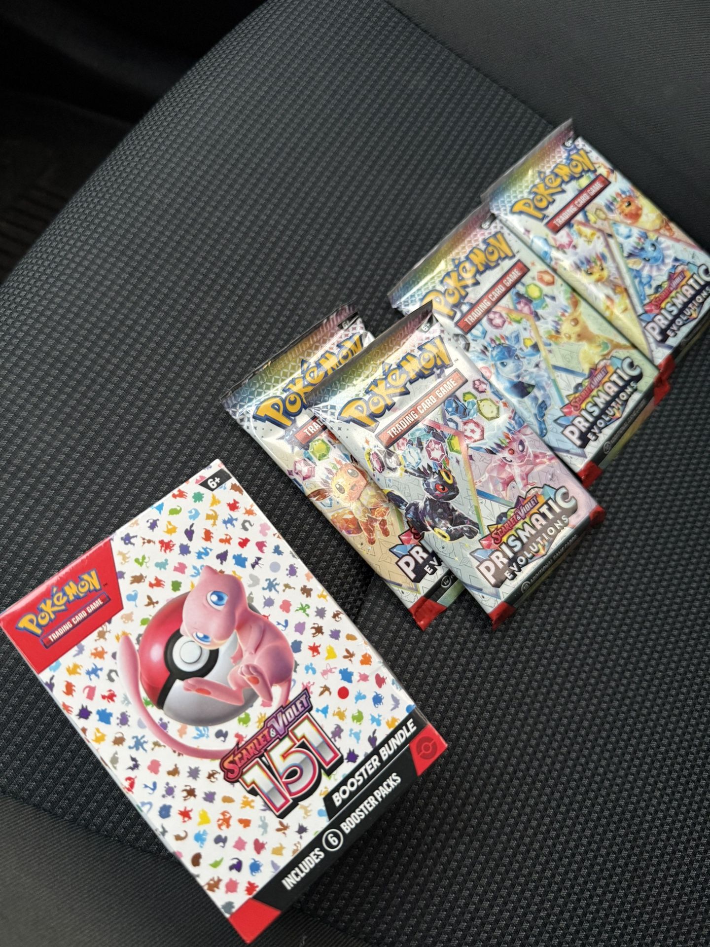 151 booster bundle And 4 Packs Of Prismatic Sealed