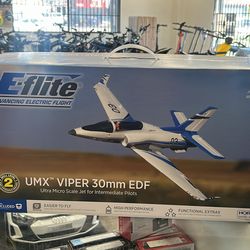 EFlite viper 30mm RC plane
