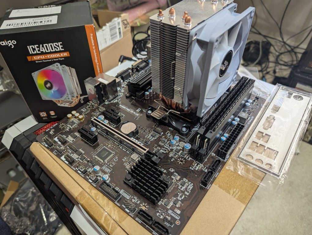 MSI B350M PRO-VD PLUS AM4 + Ryzen 7 3700x + 8GB DDR4