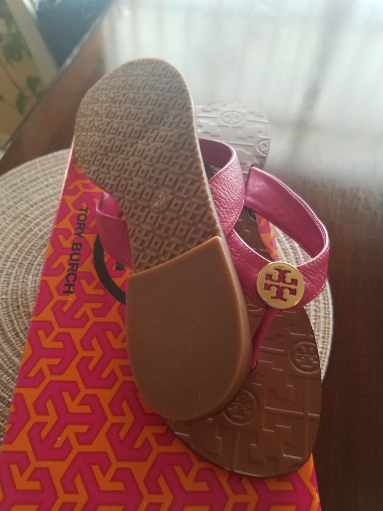 Brand new original tory sandals