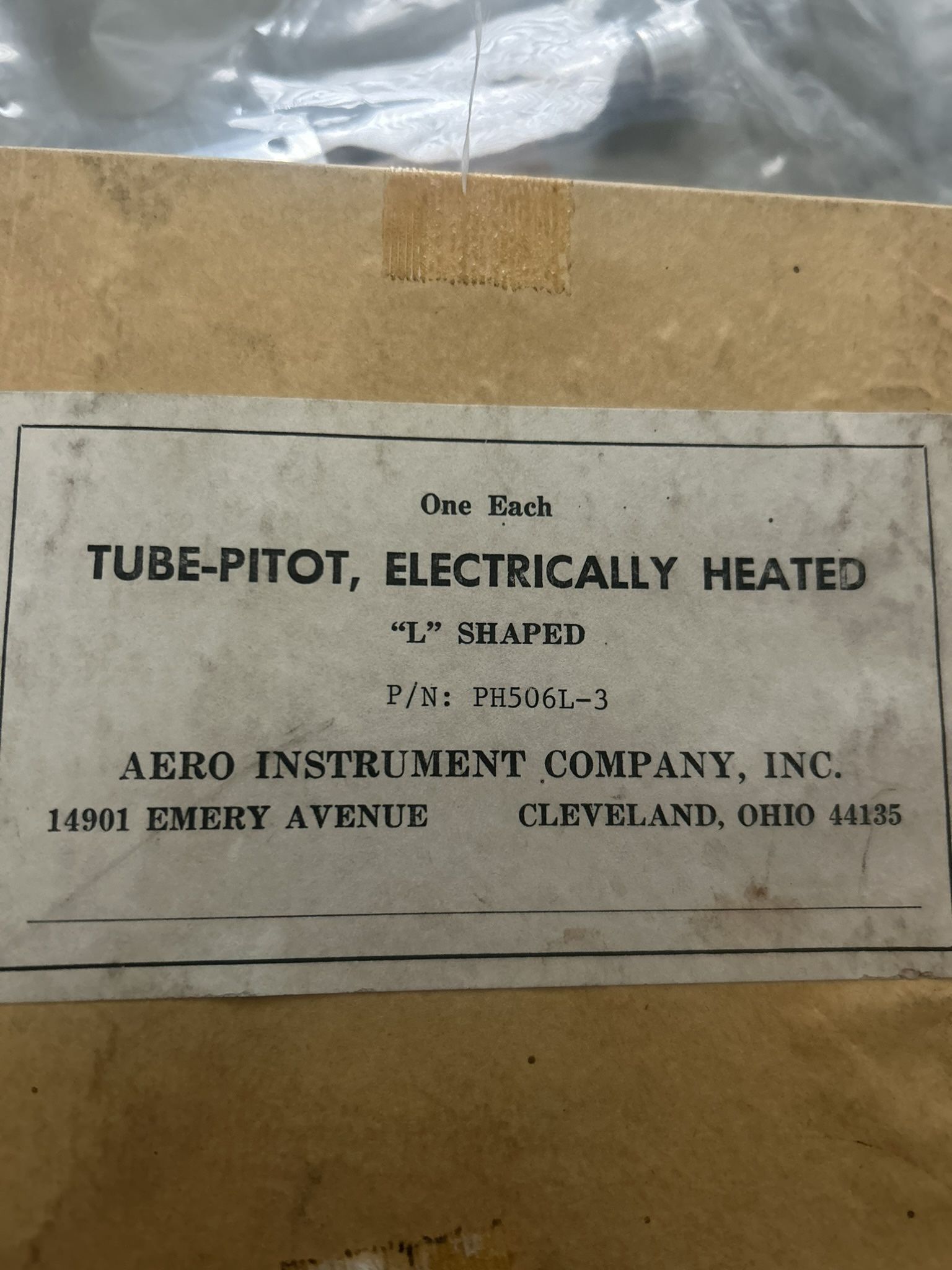 24 Volt Tube pitot