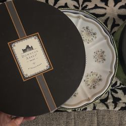 Downton Abbey Plates 