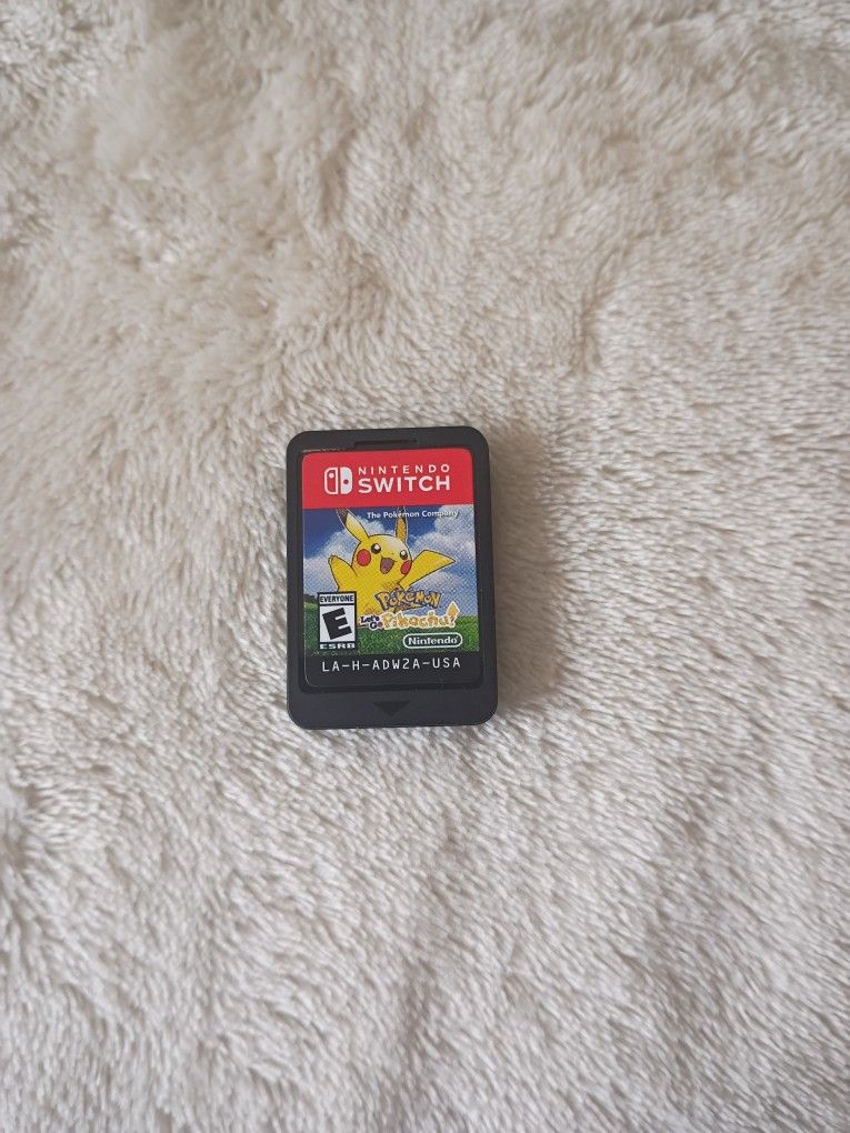 Pokemon Let's Go Pikachu (Nintendo Switch, 2018) Cartridge Only