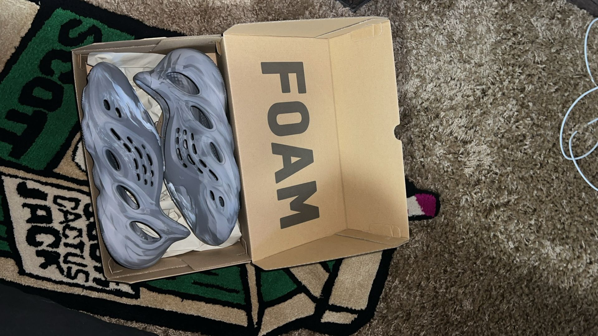 adidas Yeezy Foam RNR MX Granite 11 Men 