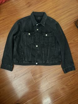 black denim jacket