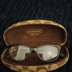Coach Glasses W/ Case 