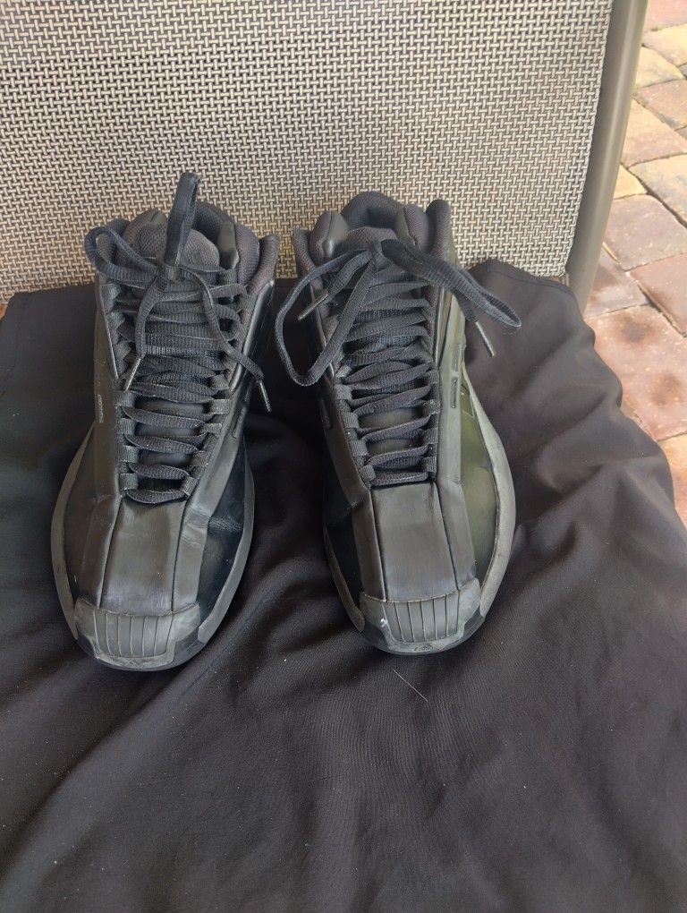 Men's Adidas Crazy Triple Black Kobe Bryant Retro Size 8