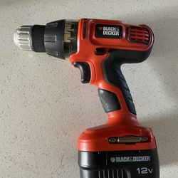 Black And Decker Cordless Drill