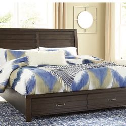 Back Stock Clearance On This Hardwood Solids Queen Bed And Dresser!