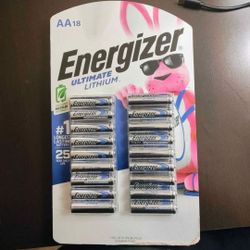 ENERGIZER AA LITHIUM BATTERIES 