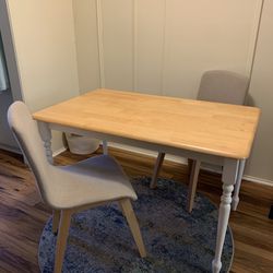 Table & 2 Chairs 