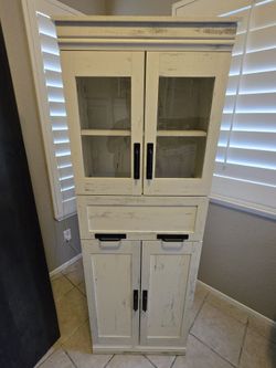 Cabinet with Drawer And Shelves