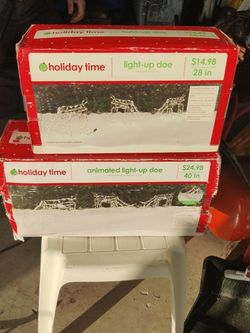 2 Box Xmas Outdoor Decor