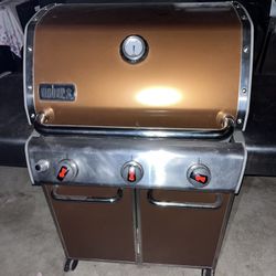 Really Clean Weber Genesis 3 Burners BBQ Grill Propane LP