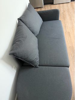 IKEA LINDÅKRA Sleeper Sofa (Dark Gray)