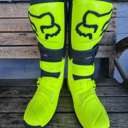 Fox racing comp motorcross boots size 8 NEW